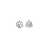 14K W K-L SI 1/7 CTW Dia Martini Stud Earrings.